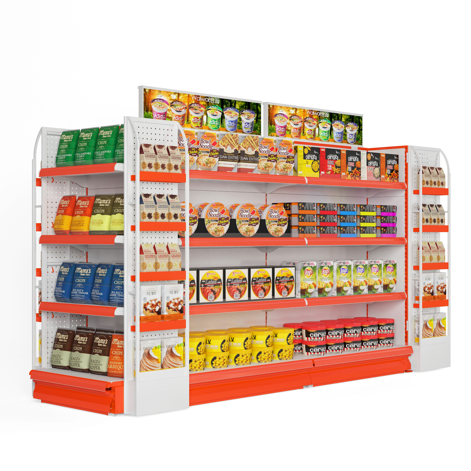 Shelves for front End Merchandisers